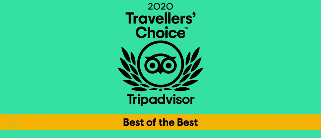 TripAdvisor 2020 Travellers' Choice Best of the Best
