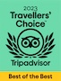 TripAdvisor Travellers' Choice 2023